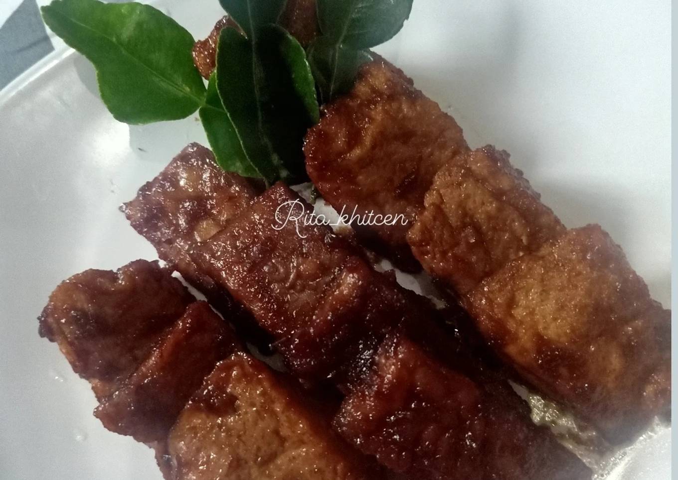 Tahu dan tempe bacem