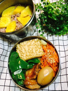 滷雞肉便當 的食譜成品照片