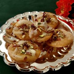 A picture of Sattas,Sindhi Special Sweet.