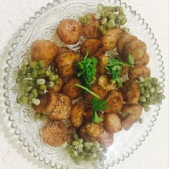 A picture of Masala Sausages.