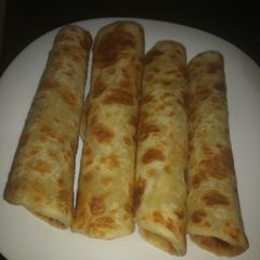 Soft layered chapati A picture of Soft layered chapati.