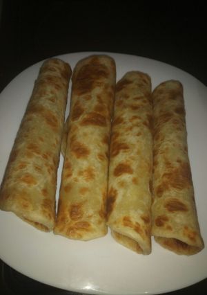 A picture of Soft layered chapati.
