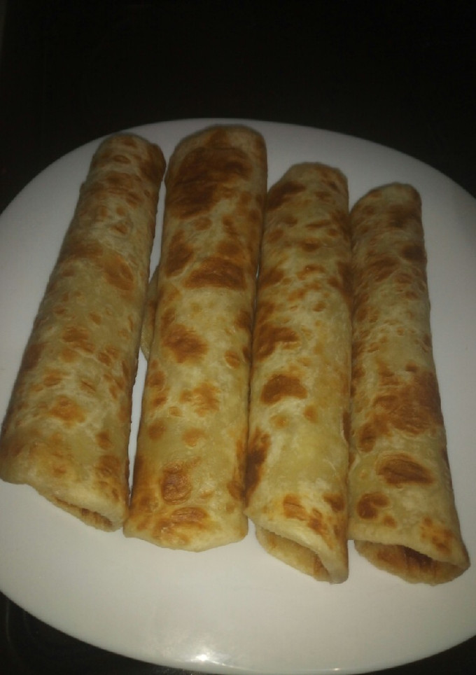 A picture of Soft layered chapati.