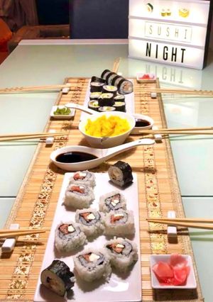 Una foto de Sushi