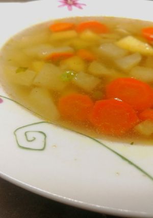 Zöldségleves🥘 recept fotója