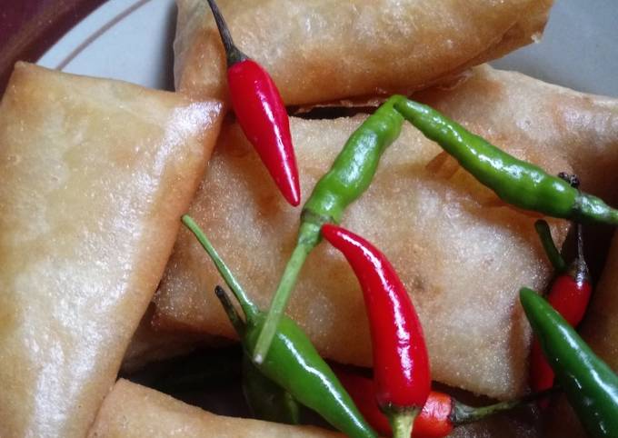 Cara Gampang Memasak Kroket lumpia praktis Anti Gagal