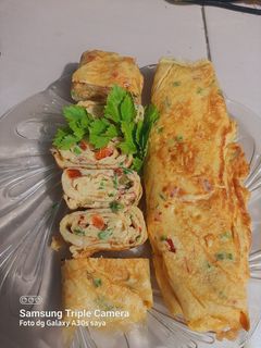 Foto resep Telur Dadar Gulung