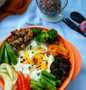 Easy Steps to Make Recipes Bibimbab the Can Spoil the Tongue Really Delicious.