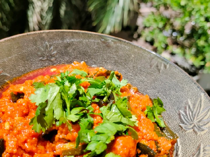 Recipe Dahi Bhindi which Delicious