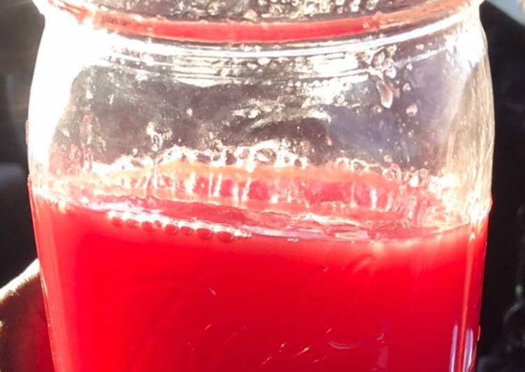 Step-by-Step Guide to Prepare Homemade Alkaline - ”Seeded” Watermelon Juice