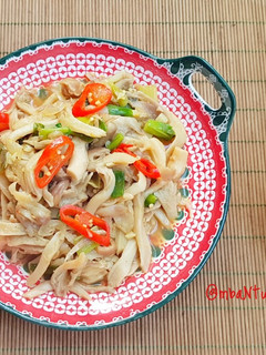 Foto resep Tumis Jamur Tiram Saus Tiram