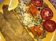 Una foto de arroz primavera