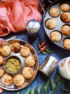 लेफ्ट ओवर डोसा बैटर अप्पे (leftover dosa batter appe recipe in Hindi) रेसिपी मुख्य फोटो
