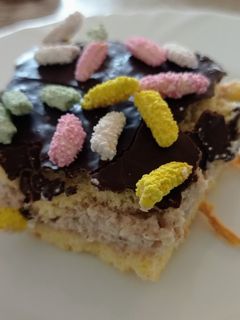 Gesztenyés zizis piskóta recept fotója
