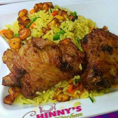 A picture of Nigeria fried rice.