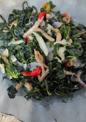 Foto resep Tumis daun pepaya jepang