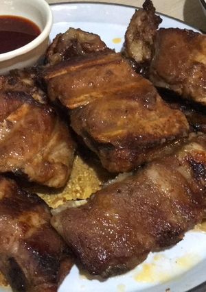 รูปของ ซี่โครงหมูอบซอส​ สไปซี่เกาหลี​ โคซูจัง​ 😋