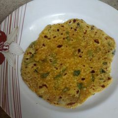A picture of Methi thepla.