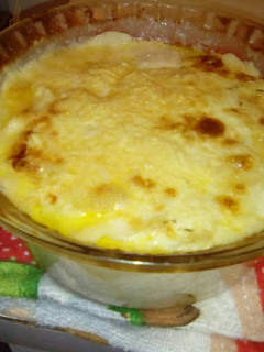 Una foto de Papas a la crema