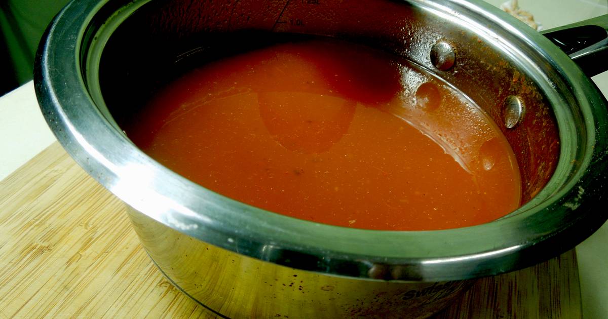 Salsa para tortas ahogadas Receta de Rico Sabor- Cookpad