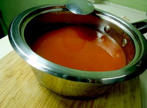 Una foto de Salsa para tortas ahogadas