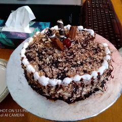 A picture of Wafers cake.