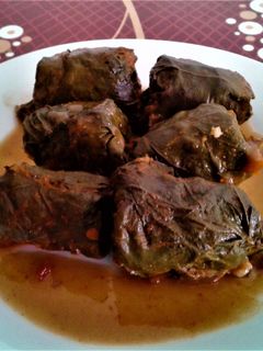Gefüllte Weinblätter Rezepthauptbild