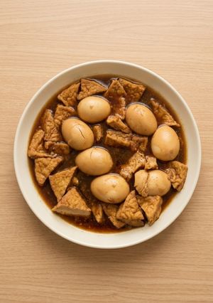 Foto resep Tahu Telur Ungkep Kecap