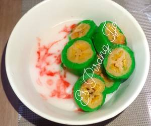 Mudah Cepat Memasak Es Pisang Ijo Ala Restoran