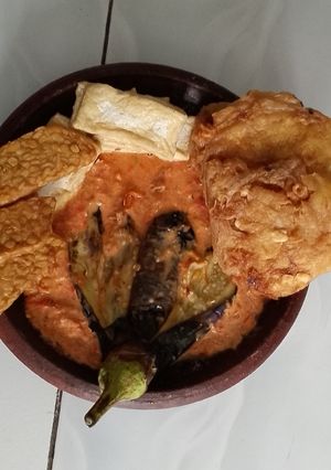 Foto resep Sambel santan terong bakar