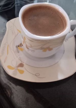 صورة لوصفة قهوه بالكاكاو بطريقتى