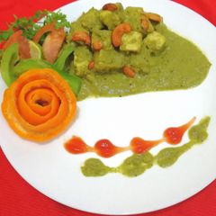 A picture of Paneer pudina.