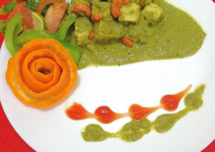 Steps to Prepare Any-night-of-the-week Paneer pudina