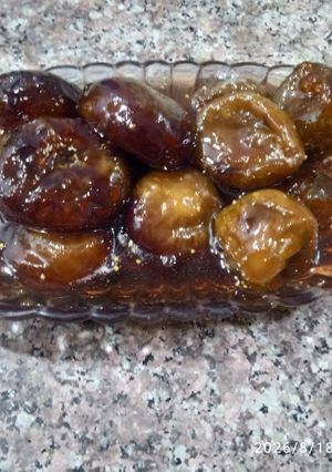 Une photo de Confiture des figues vertes et noires