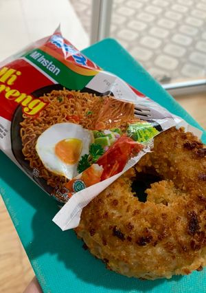 Foto resep Indomie donat gorengg tanpa kukus