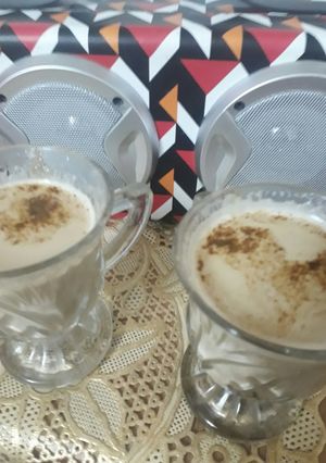 عکسی از دستور نسکافه با شیر