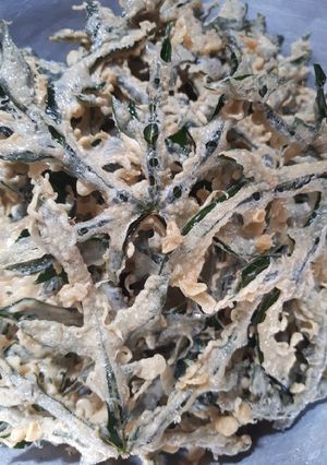 Foto resep Keripik Daun Pepaya Jepang