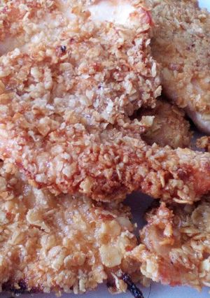 Foto principal de Pollo al limón rebozado en avena