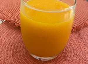 Une photo de Jus de mangue 🥭 naturel