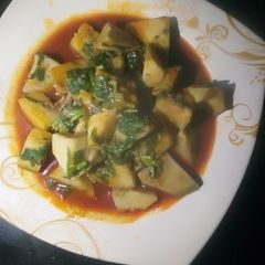 Vegetable porridge yam A picture of Vegetable porridge yam.