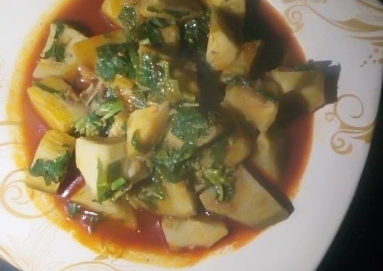 Easiest Way to Make Tasty Vegetable porridge yam Cooking Basics for Newbies