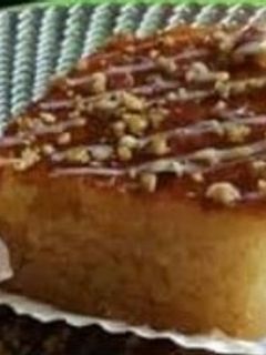 صورة لوصفة بسبوسة بالسميد رطب