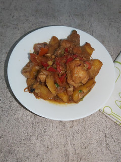 Foto resep Semur ayam kentang