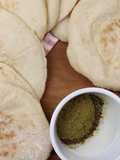 خبز عربي بدون فرن