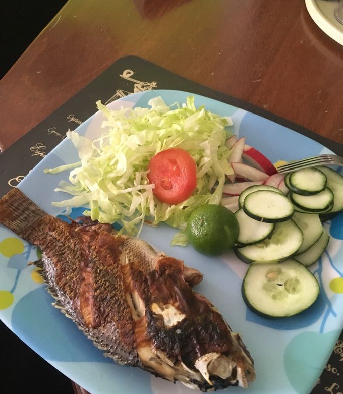 Una foto de Pescado frito