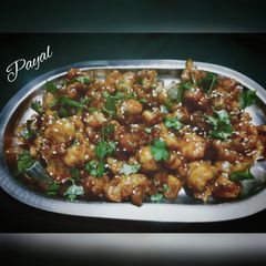A picture of Chilli Honey Cauliflower.