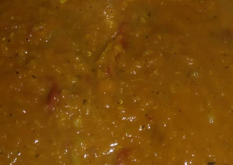 Steps to Prepare Quick Lentil and carrot soup