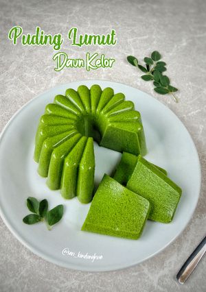 Foto resep Puding lumut Daun Kelor