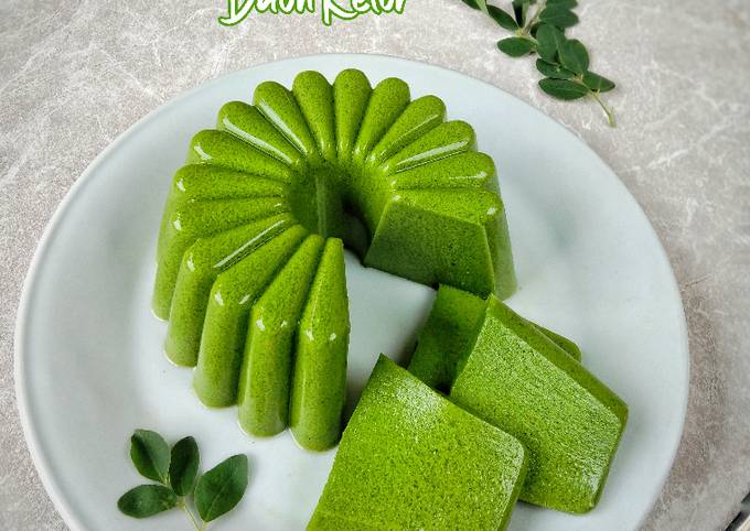 Panduan Membuat Resep Puding lumut Daun Kelor