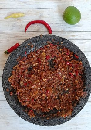 Foto resep Sambal Terasi Jeruk Nipis